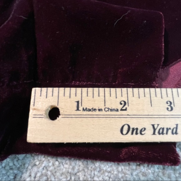 Free People Purple Solid Velvet Bohemian Shorts Size 12 - Picture 8 of 8